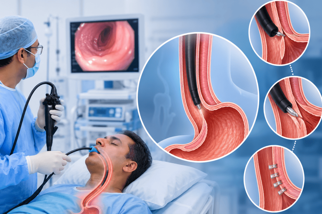 Peroral Endoscopic Myotomy, Also Known As POEM